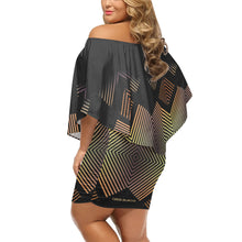 Load image into Gallery viewer, Womens Off The Shoulder Wrap Dress
