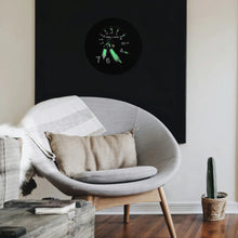 Load image into Gallery viewer, CUSTOM Wood Wall Clock Decorative Round Shape - No scale
