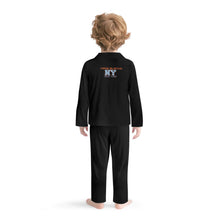 Load image into Gallery viewer, Kids Collar Design Long Nightwear Pajama Set (No Pockets)
