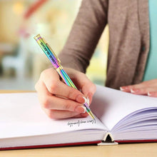 Load image into Gallery viewer, Personalized 6 Pack Rainbow Ballpoint Pen with Engraved Name and Logo
