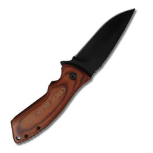 Load image into Gallery viewer, Personalized Engraved Camping Steel Knife Pocket Folding Knife for Men for Father
