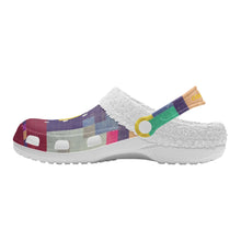 Load image into Gallery viewer, Adults White Warm House Clog Winter Fur Lined Garden Slippers
