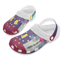 Load image into Gallery viewer, Adults White Warm House Clog Winter Fur Lined Garden Slippers
