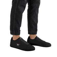 Load image into Gallery viewer, Mens Rubber Low Top Leather Sneakers
