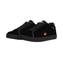 Load image into Gallery viewer, Mens Rubber Low Top Leather Sneakers
