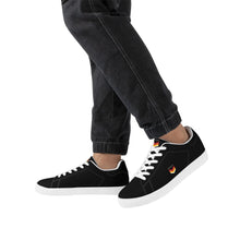 Load image into Gallery viewer, Mens Rubber Low Top Leather Sneakers

