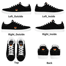 Load image into Gallery viewer, Mens Rubber Low Top Leather Sneakers
