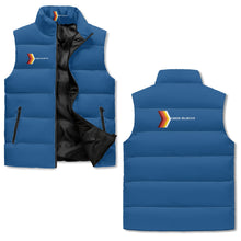 Load image into Gallery viewer, Unisex Lightweight All Over Printing Stand Collar Zip Up Puffer Vest
