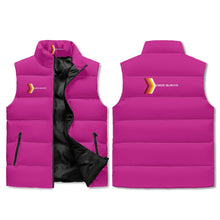 Load image into Gallery viewer, Unisex Lightweight All Over Printing Stand Collar Zip Up Puffer Vest
