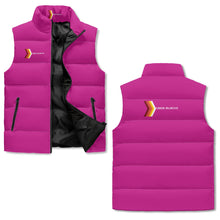 Load image into Gallery viewer, Unisex Lightweight All Over Printing Stand Collar Zip Up Puffer Vest
