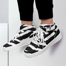 Load image into Gallery viewer, Mens Upgraded High Top Leather Sneakers
