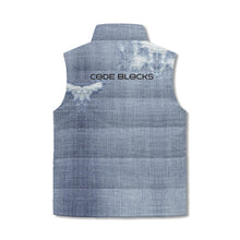 Load image into Gallery viewer, Unisex Lightweight All Over Printing Stand Collar Zip Up Puffer Vest
