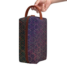 Load image into Gallery viewer, Travel PU Leather Toilettrie Bag Makeup Cosmetics Organizer
