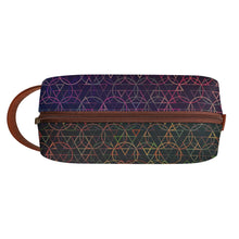 Load image into Gallery viewer, Travel PU Leather Toilettrie Bag Makeup Cosmetics Organizer
