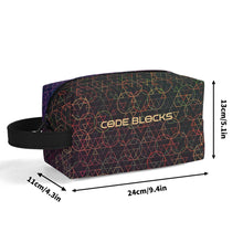 Load image into Gallery viewer, Travel PU Leather Toilettrie Bag Makeup Cosmetics Organizer
