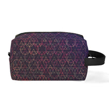 Load image into Gallery viewer, Travel PU Leather Toilettrie Bag Makeup Cosmetics Organizer
