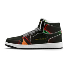 Load image into Gallery viewer, Mens Premium High Top Leather Sneakers
