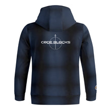 Load image into Gallery viewer, Adult Full Zip Turtleneck Hoodie Streetwear
