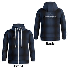 Load image into Gallery viewer, Adult Full Zip Turtleneck Hoodie Streetwear
