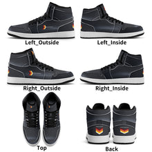 Load image into Gallery viewer, Mens Premium High Top Leather Sneakers
