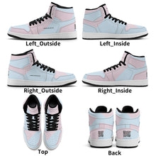 Load image into Gallery viewer, Mens Premium High Top Leather Sneakers

