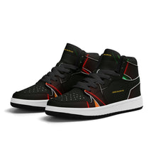 Load image into Gallery viewer, Children Premium High Top Leather Sneakers
