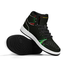Load image into Gallery viewer, Children Premium High Top Leather Sneakers
