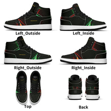 Load image into Gallery viewer, Children Premium High Top Leather Sneakers
