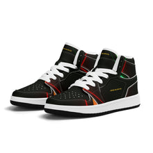 Load image into Gallery viewer, Children Premium High Top Leather Sneakers

