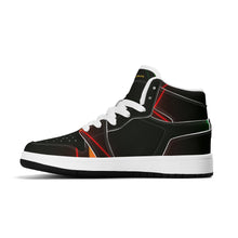 Load image into Gallery viewer, Children Premium High Top Leather Sneakers
