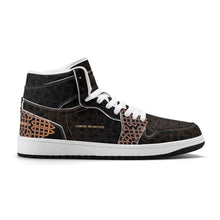 Load image into Gallery viewer, Mens Premium High Top Leather Sneakers
