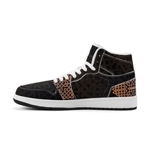 Load image into Gallery viewer, Mens Premium High Top Leather Sneakers
