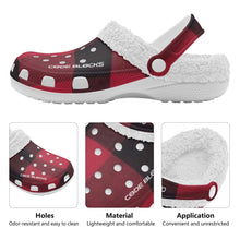 Load image into Gallery viewer, Adults White Warm House Clog Winter Fur Lined Garden Slippers
