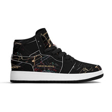 Load image into Gallery viewer, Children Premium High Top Leather Sneakers
