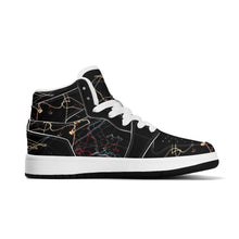 Load image into Gallery viewer, Children Premium High Top Leather Sneakers

