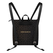 Load image into Gallery viewer, Womens PU Leather Leisure Backpack College School Daypack Top-Handle Handbag
