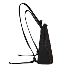 Load image into Gallery viewer, Womens PU Leather Leisure Backpack College School Daypack Top-Handle Handbag
