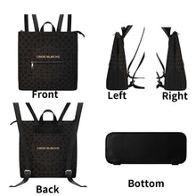 Load image into Gallery viewer, Womens PU Leather Leisure Backpack College School Daypack Top-Handle Handbag
