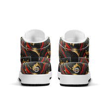 Load image into Gallery viewer, Children Premium High Top Leather Sneakers
