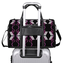 Load image into Gallery viewer, Personalized Leather Duffle Bag Foldable Travel Bag
