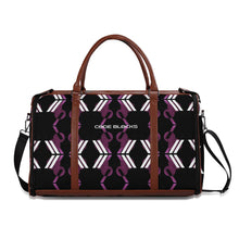 Load image into Gallery viewer, Personalized Leather Duffle Bag Foldable Travel Bag
