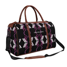 Load image into Gallery viewer, Personalized Leather Duffle Bag Foldable Travel Bag
