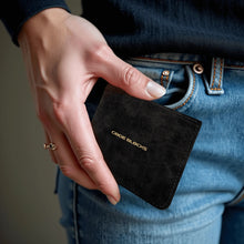 Load image into Gallery viewer, Two Sides Printing Leather Mens Thin Wallet for Dad for Him
