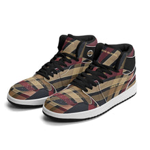 Load image into Gallery viewer, Mens Premium High Top Leather Sneakers
