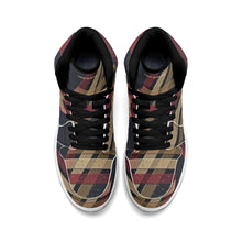 Load image into Gallery viewer, Mens Premium High Top Leather Sneakers
