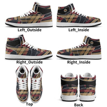 Load image into Gallery viewer, Mens Premium High Top Leather Sneakers
