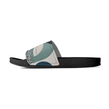 Load image into Gallery viewer, Mens PVC Black and White House Slides Sandals Bathroom Slippers

