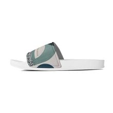 Load image into Gallery viewer, Mens PVC Black and White House Slides Sandals Bathroom Slippers
