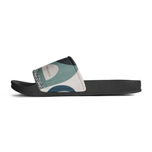 Load image into Gallery viewer, Mens PVC Black and White House Slides Sandals Bathroom Slippers
