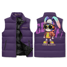 Load image into Gallery viewer, Unisex Lightweight All Over Printing Stand Collar Zip Up Puffer Vest
